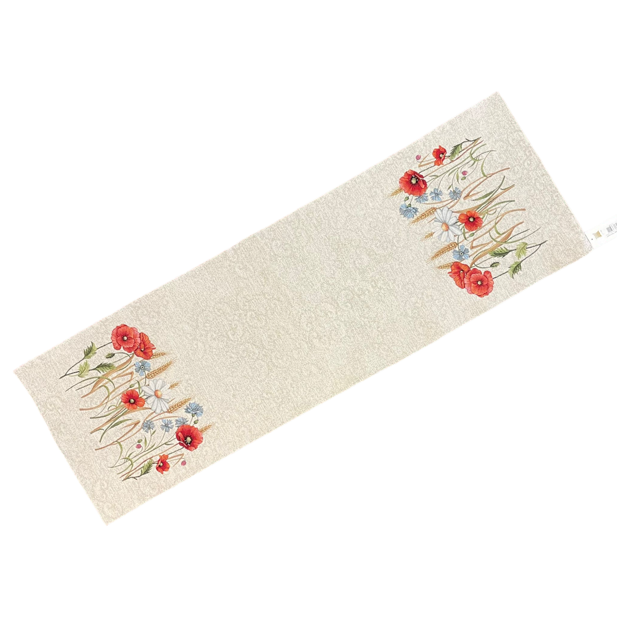 Läufer Gobelin "Mohnidylle" | Tischdeko für den Frühling 45x140cm von Wimpelberg