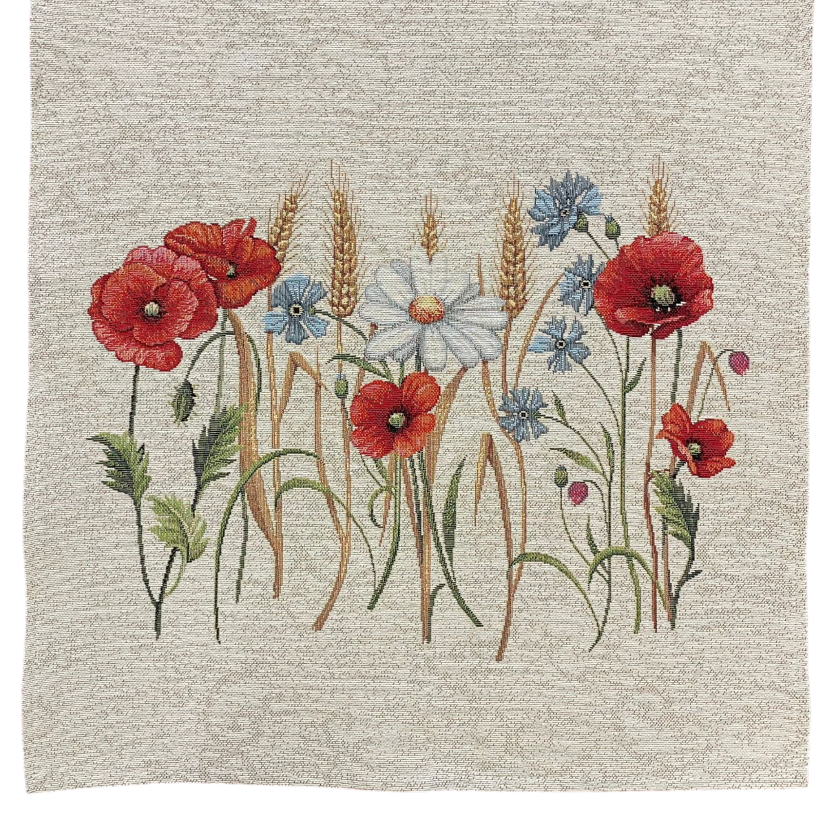 Läufer Gobelin "Mohnidylle" | Tischdeko für den Frühling von Wimpelberg