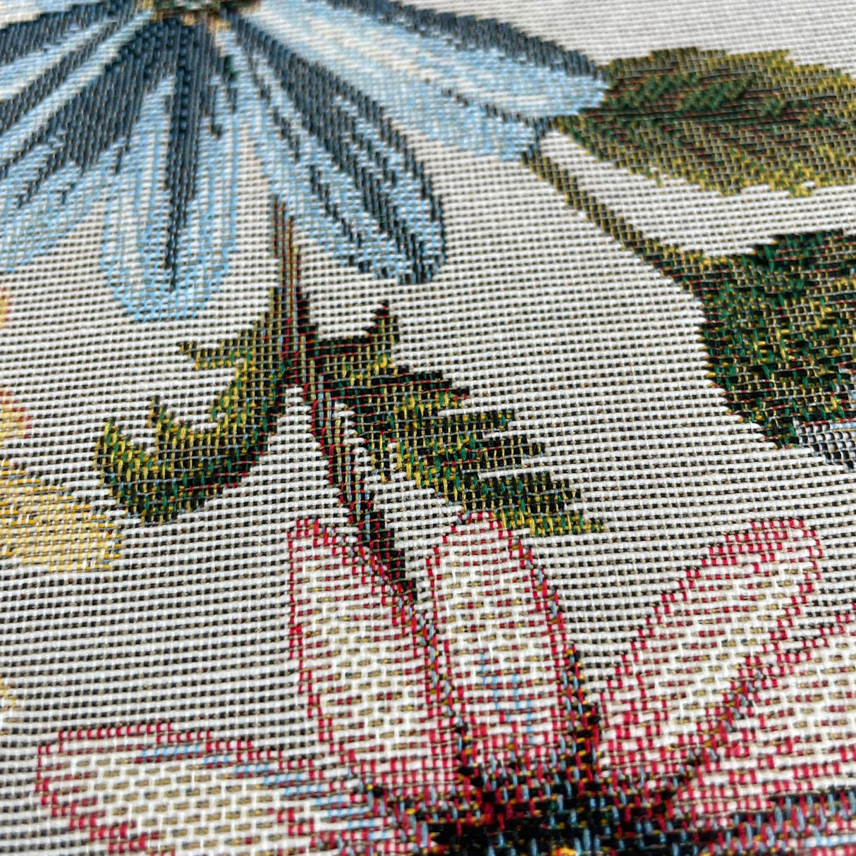 Läufer Gobelin "Cosmea" | Tischdeko für den Frühling von Wimpelberg