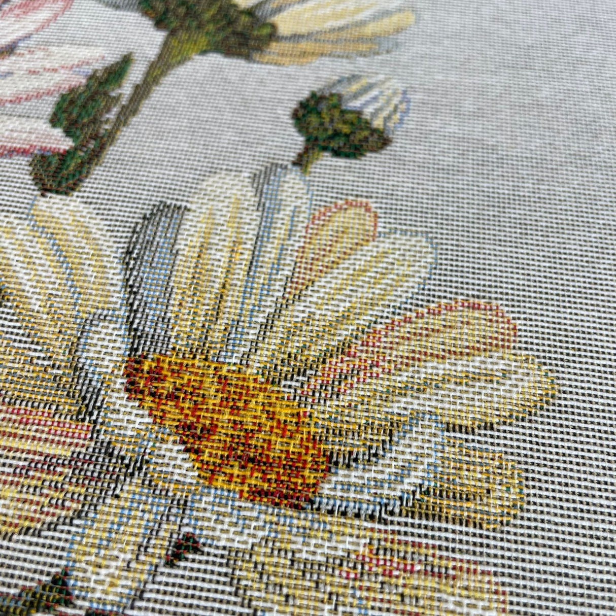 Läufer Gobelin "Cosmea" | Tischdeko für den Frühling von Wimpelberg