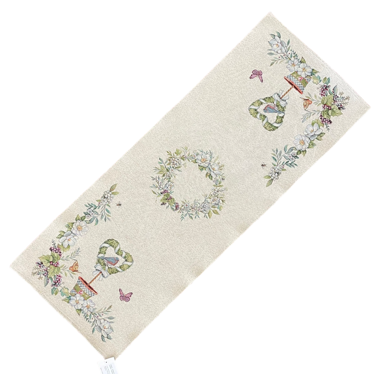 Läufer Gobelin "Garten" 38x100cm, 45x140cm | Tischdeko für den Garten 38x100cm von Wimpelberg