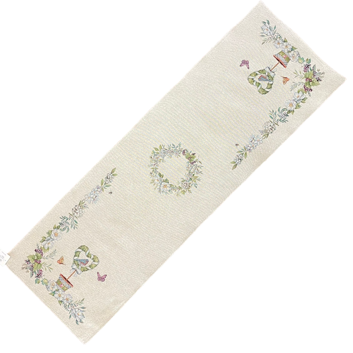 Läufer Gobelin "Garten" 38x100cm, 45x140cm | Tischdeko für den Garten 45x140cm von Wimpelberg