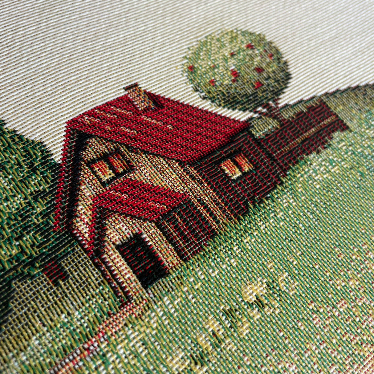 Läufer Gobelin "Tiere" 38x100cm | Tischdeko Tiere von Wimpelberg