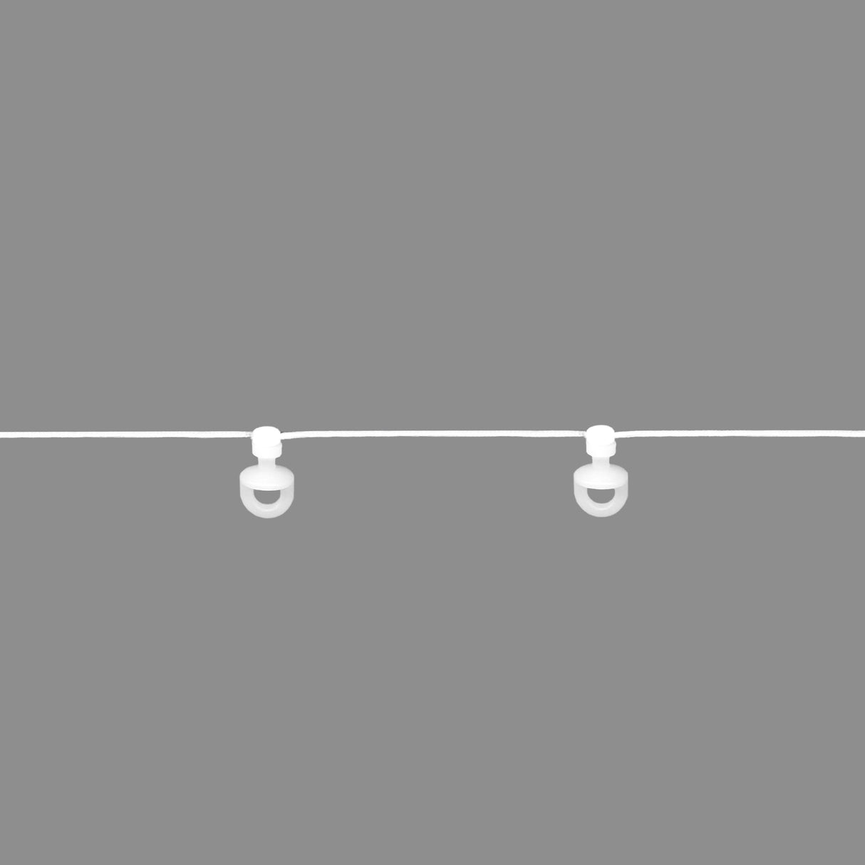 Kordel mit Drehgleiter d5,3mm, Abstand 6cm für Wellenband "Newave" / 2/51