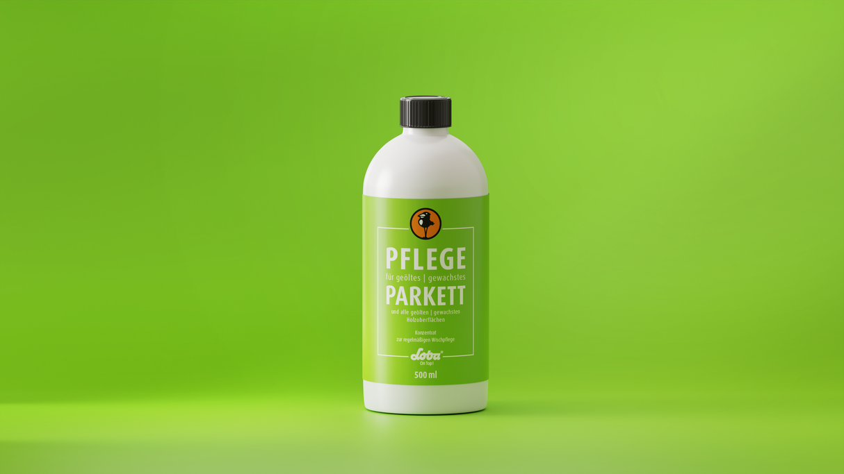 Pflege für geöltes/gewachstes Parkett | LOBA Parkettpflege