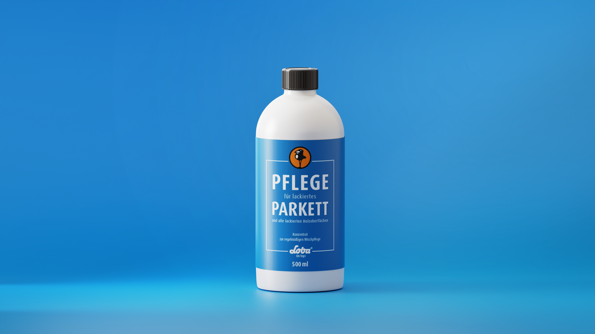 Pflege für lackiertes Parkett | LOBA Parkettpflege