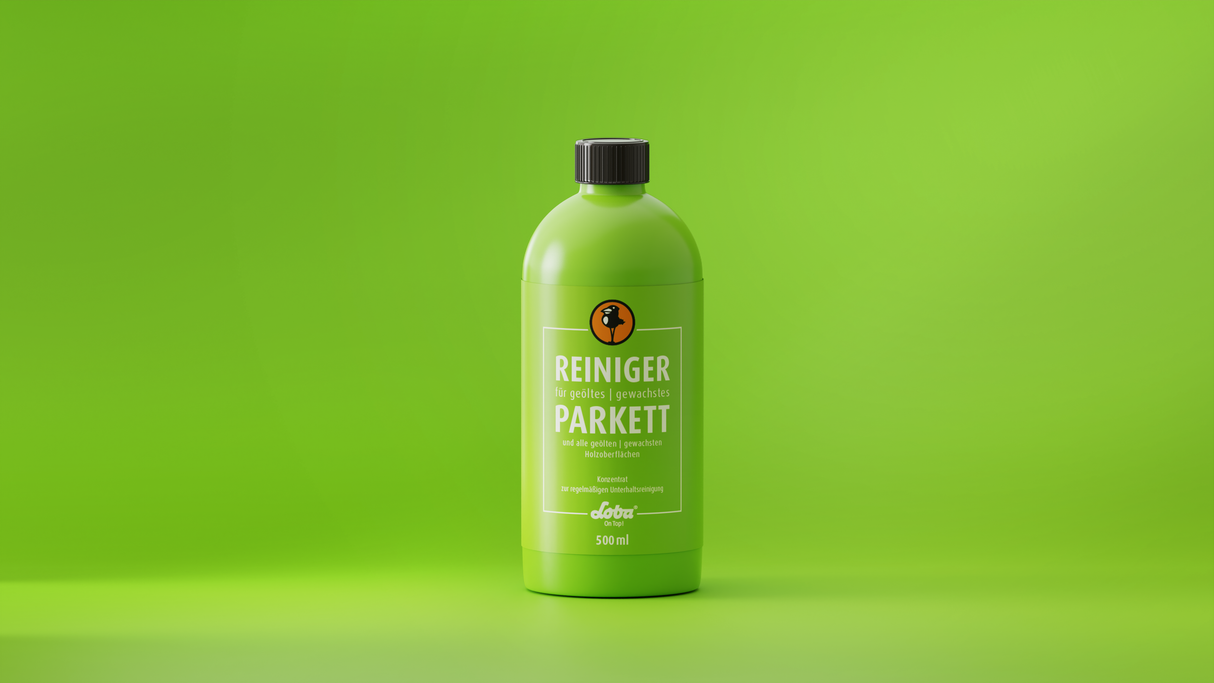 Reiniger für geöltes/gewachstes Parkett | LOBA Parkettreiniger