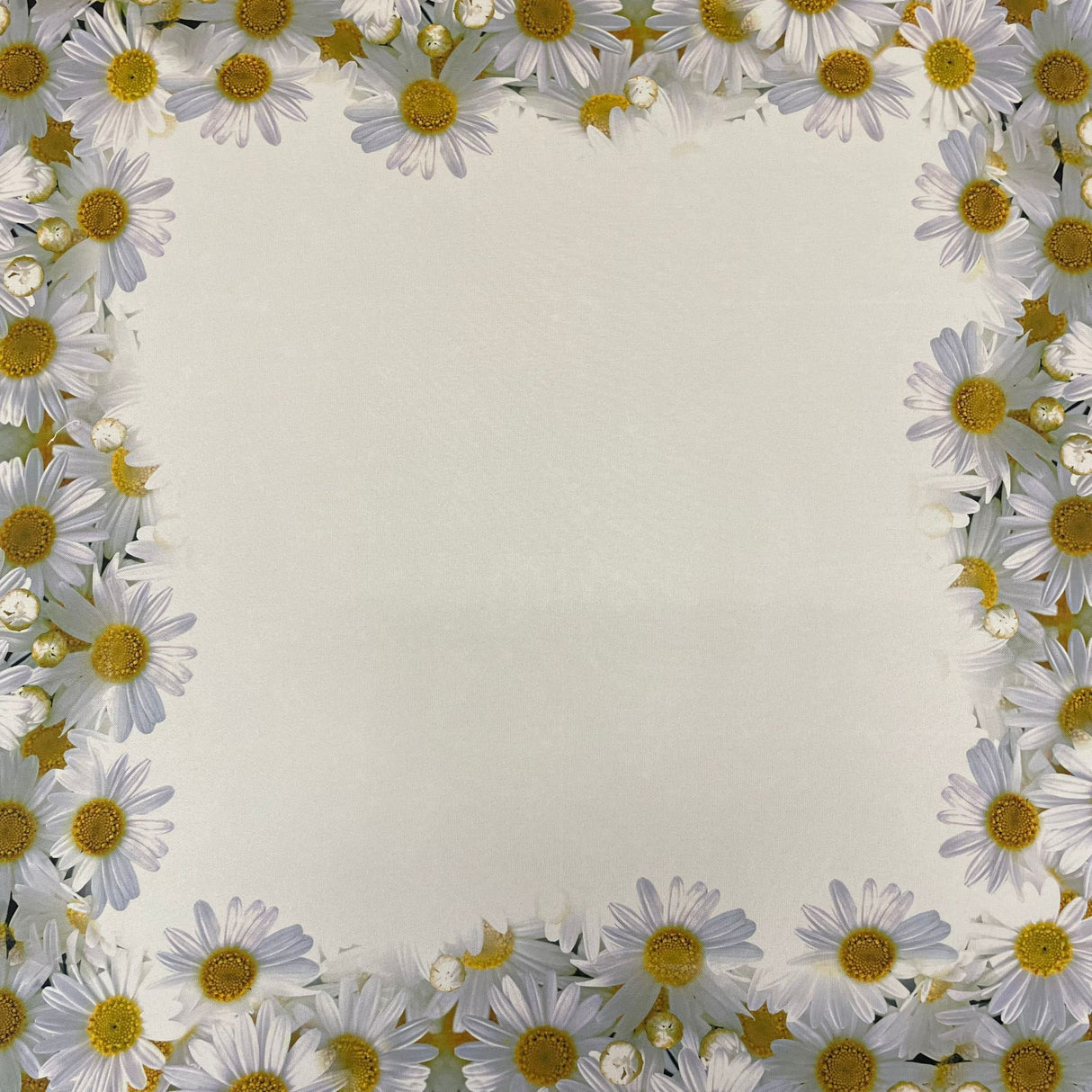 Decke 85x85cm Margariten | Tischdecke Sommer | Decke Sommer von Wimpelberg
