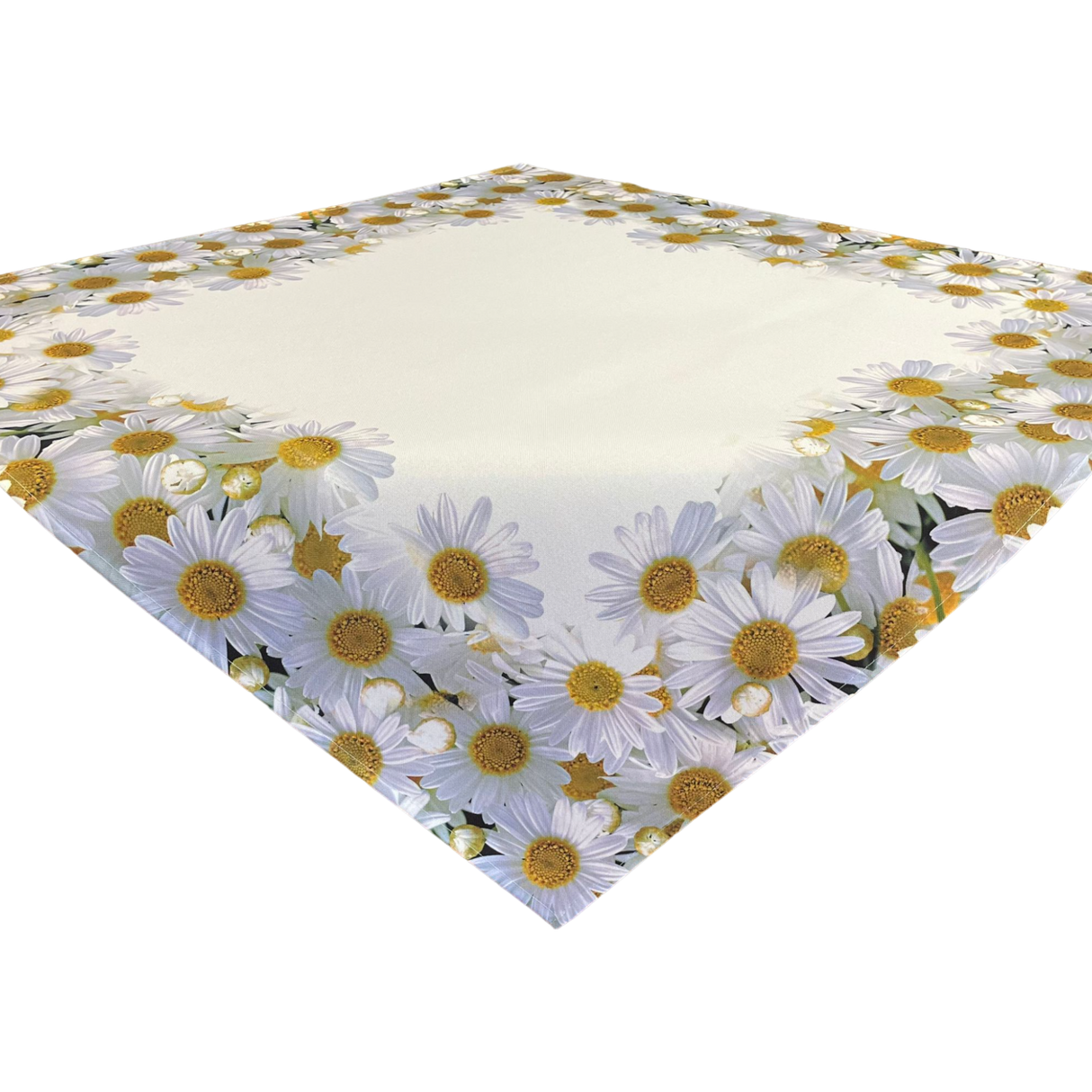 Decke 85x85cm Margariten | Tischdecke Sommer | Decke Sommer von Wimpelberg