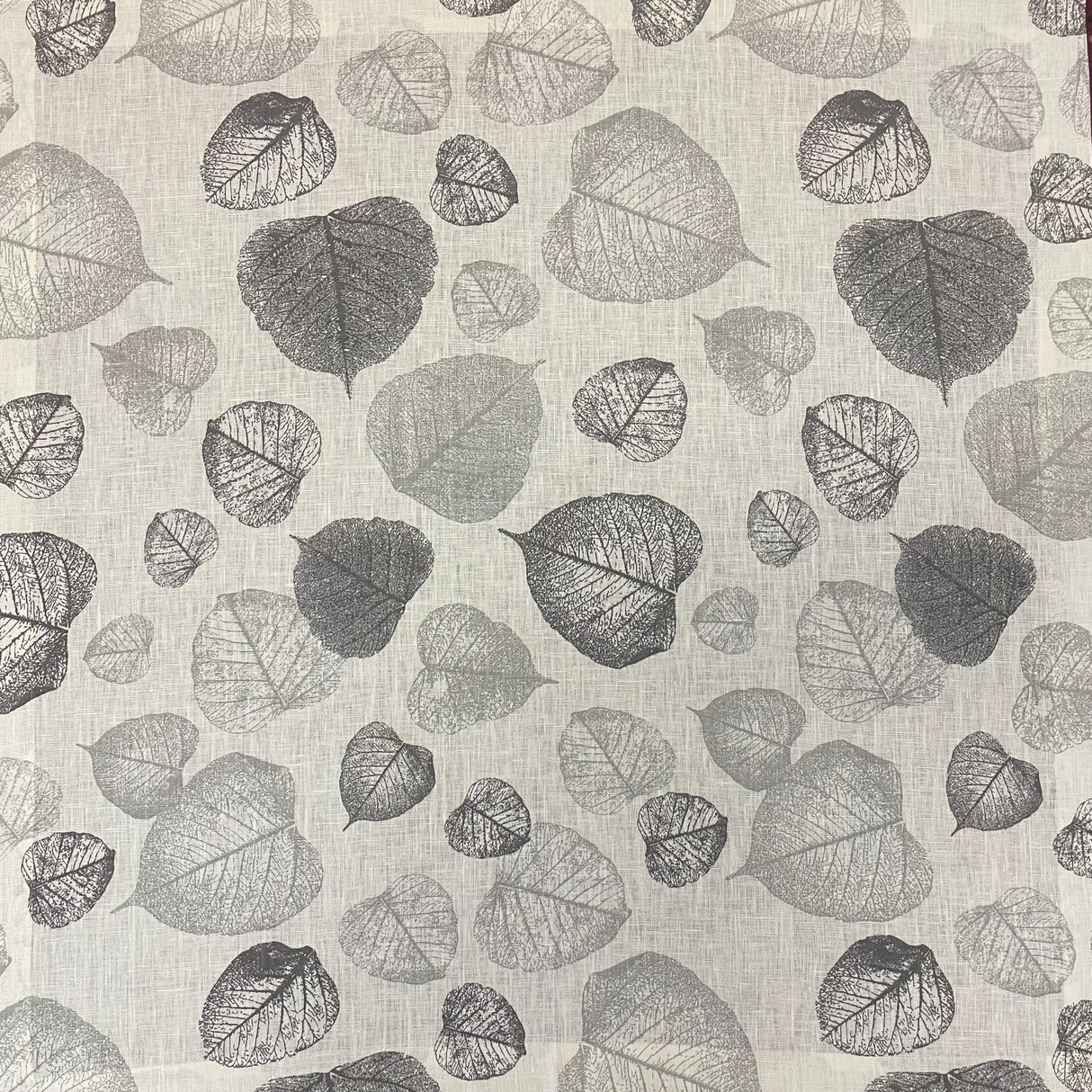 Decke 85x85cm Tilia | Tischdecke Blätter | Tischdeko von Wimpelberg