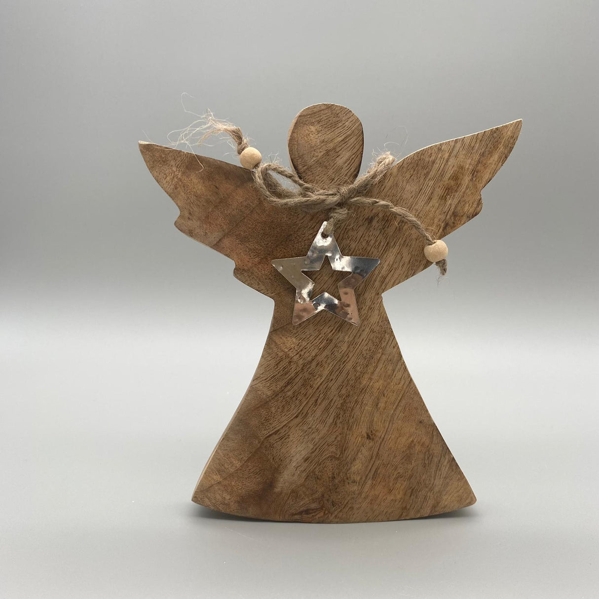 Deko Engel aus Mango-Holz – Formano Weihnachten Dekofigur 20cm von Wimpelberg