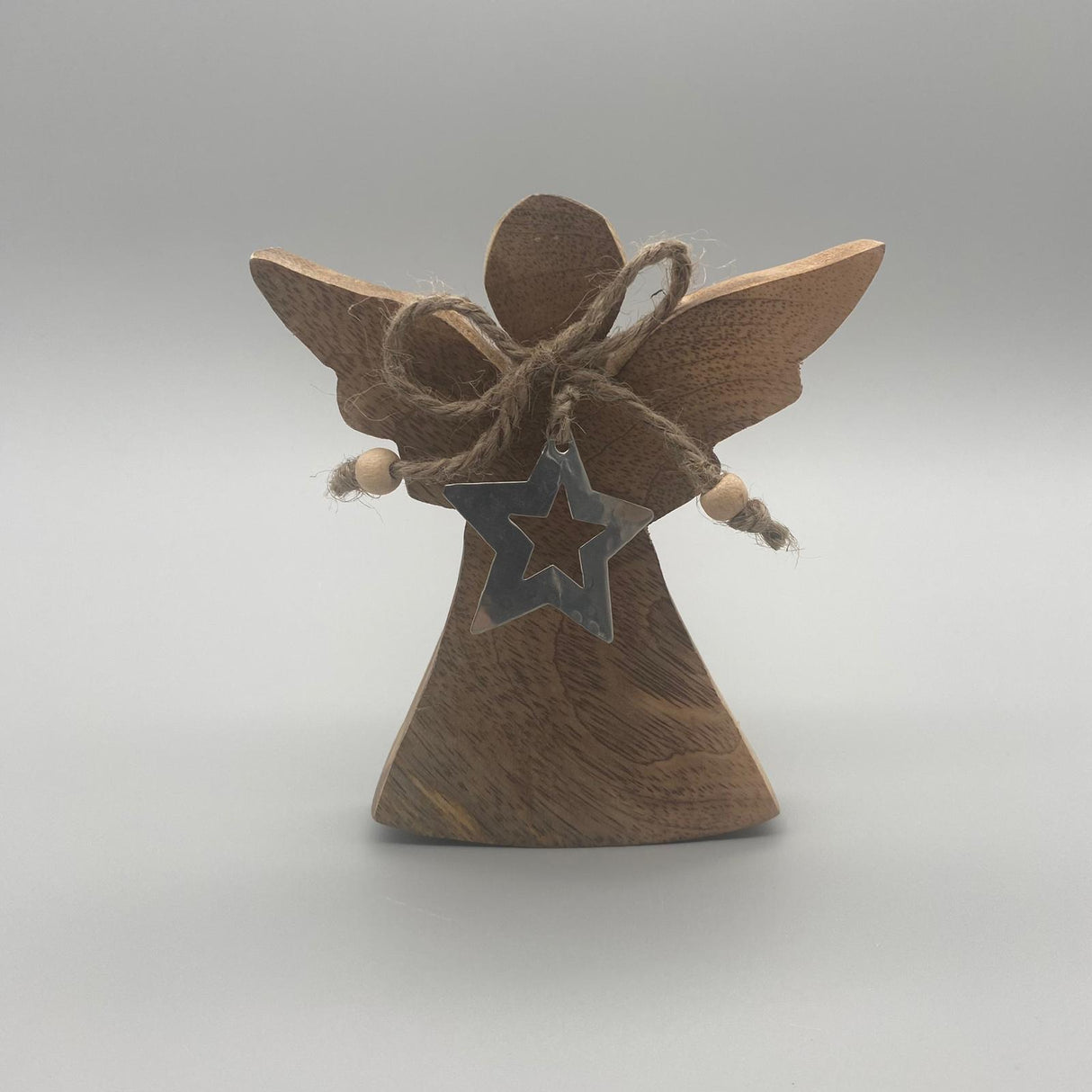 Deko Engel aus Mango-Holz – Formano Weihnachten Dekofigur 15cm von Wimpelberg