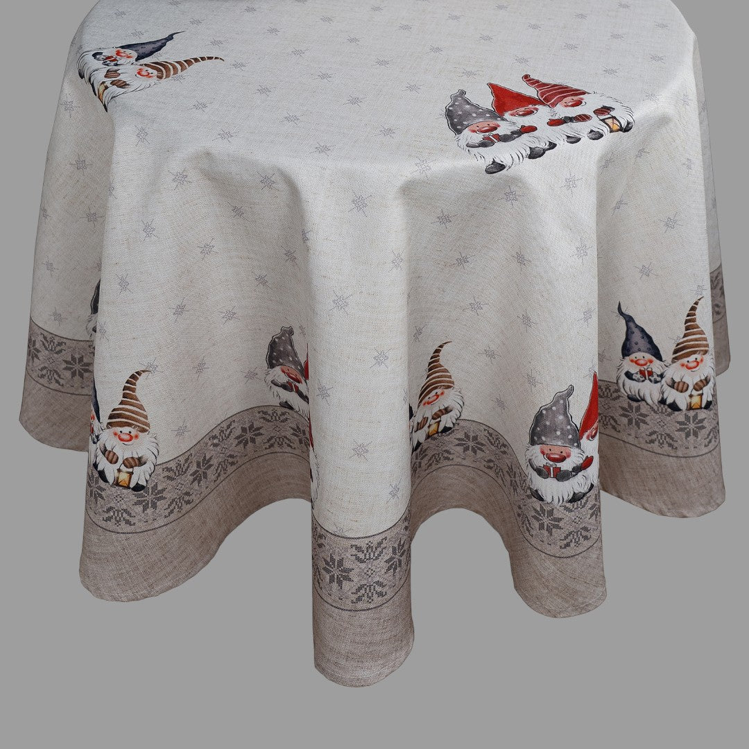 Deckenset „Weihnachtswichtel“ – Druckdesign, bunt | Weihnachten Decke