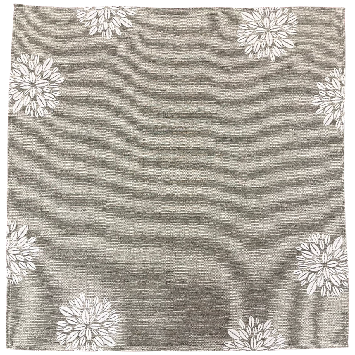 Decke 90x90cm Blütenmotiv mit hydrophob Ausrüstung veredelt | Tischdecke Frühling von Wimpelberg