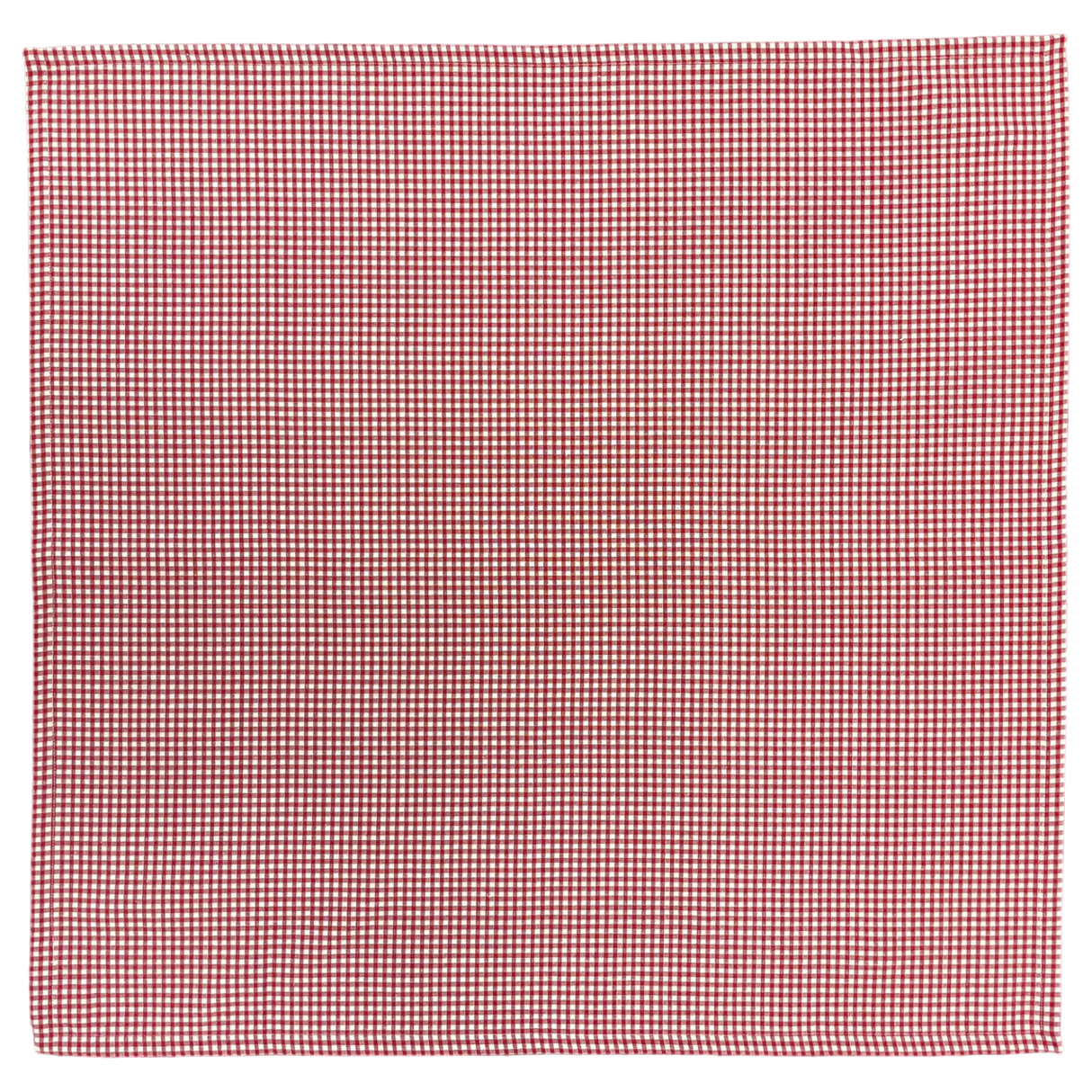 Decke 85x85cm rot kariert | Tischdecke von Wimpelberg