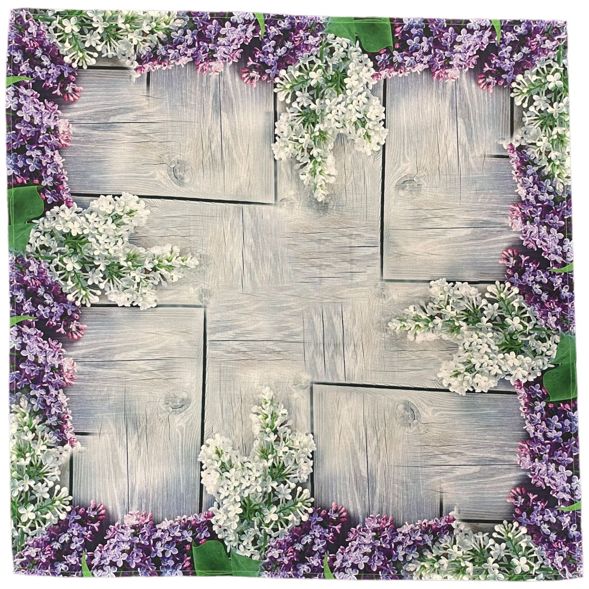 Decke 85x85 Flieder | Tischdeko Sommer | Tischdecke Sommer Flieder von Wimpelberg