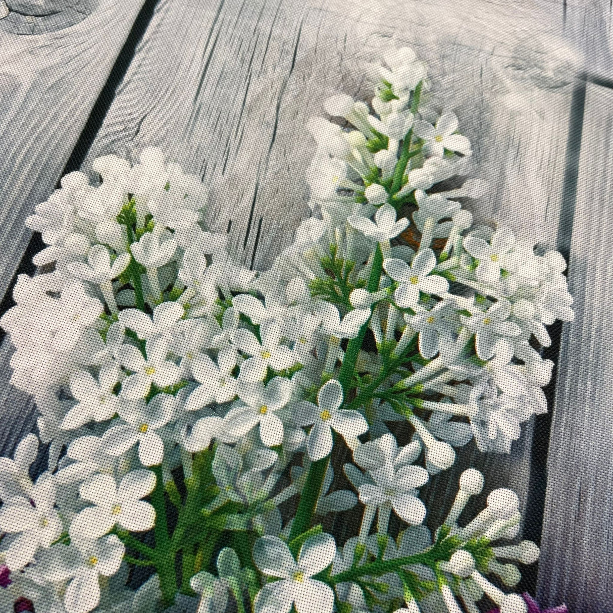 Decke 85x85 Flieder | Tischdeko Sommer | Tischdecke Sommer Flieder von Wimpelberg