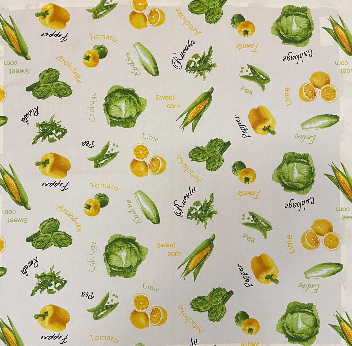 Decke 80x80 cm – Paprika in Rot und Gelb | Sommer Decke von Wimpelberg