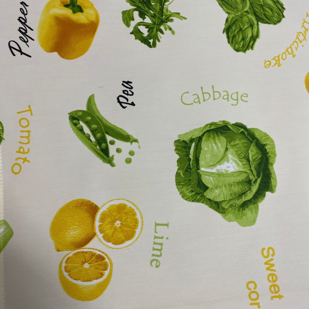 Decke 80x80 cm – Paprika in Rot und Gelb | Sommer Decke von Wimpelberg