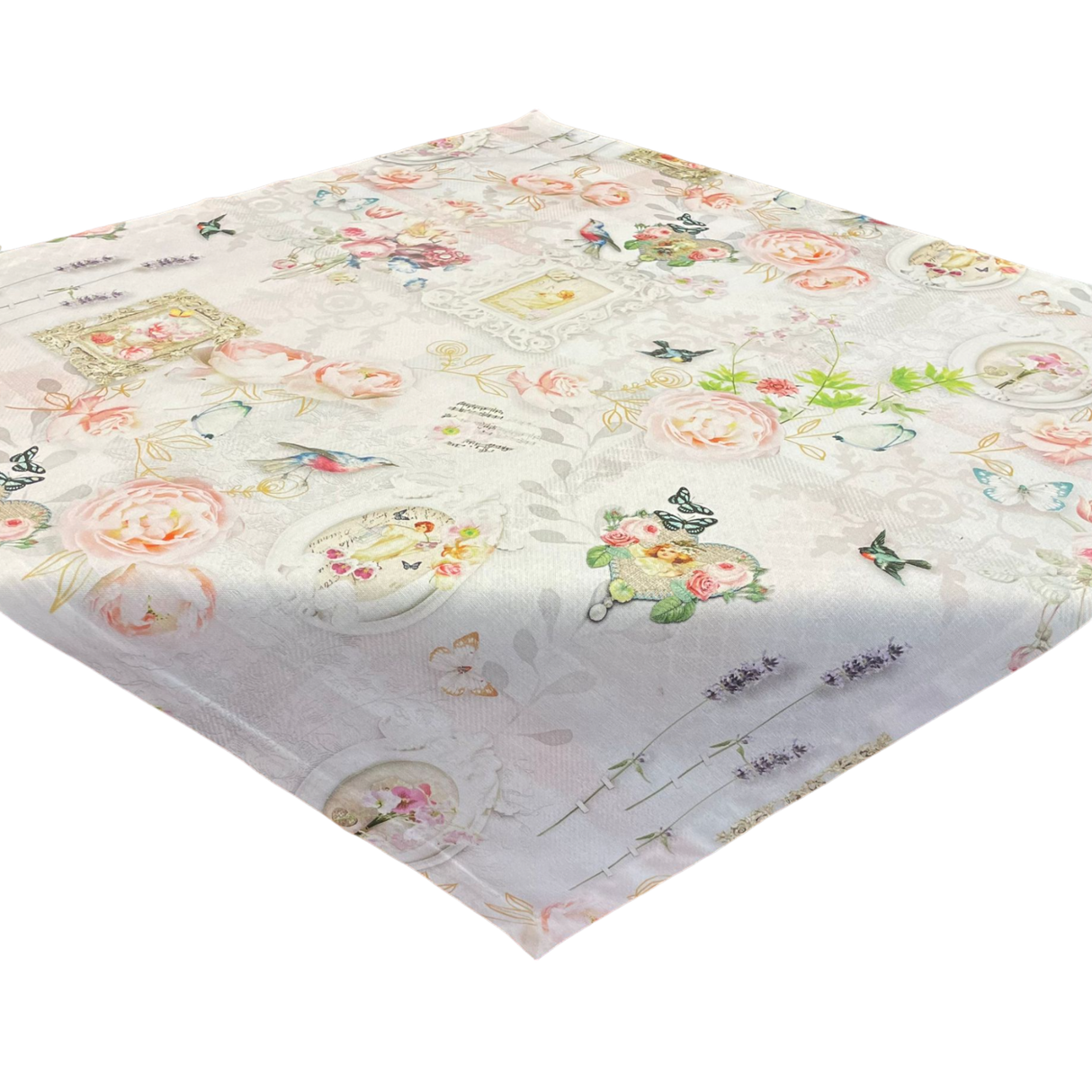 Decke 85x85cm "Träumerei" | Sommer Tischdeko Tischdecke von Wimpelberg