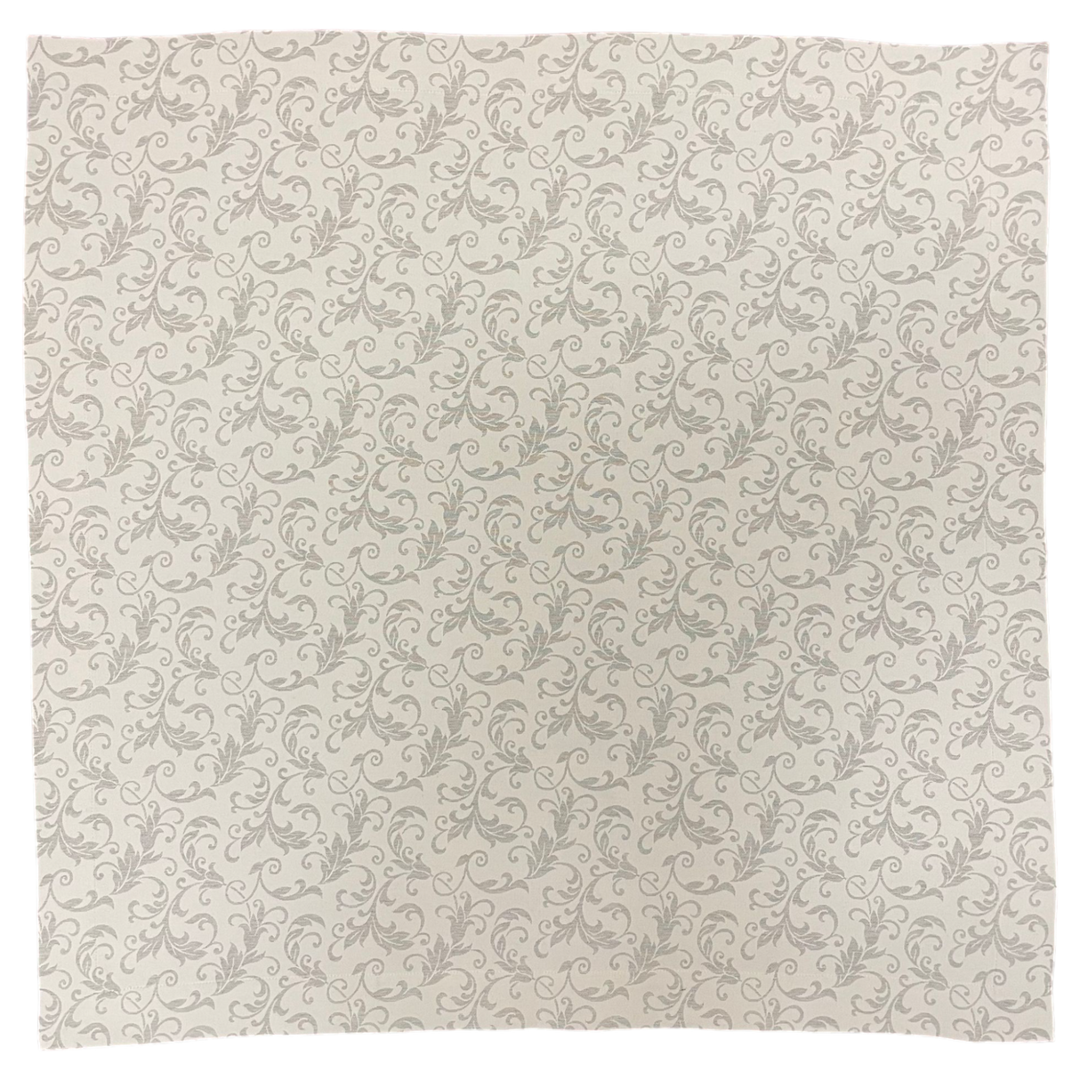 Decke 85x85cm Kalkweiß | Decke Tischdekoration von Wimpelberg