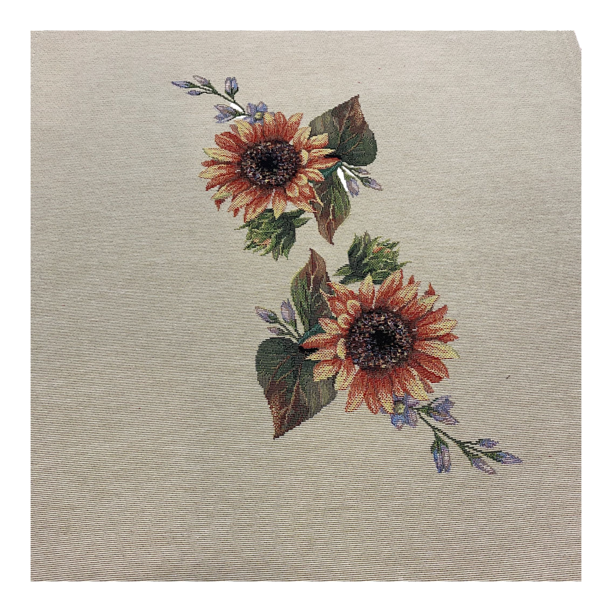 Gobelin-Läufer Kürbis & Sonnenblume – 40x100 cm, 45x140 cm | Herbstdecke Deko von Wimpelberg