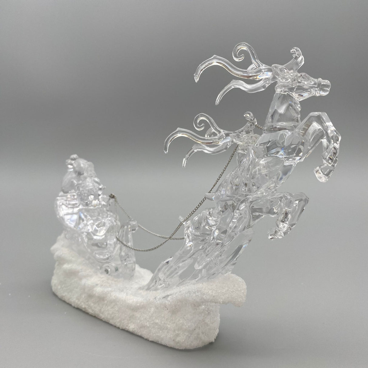 Deko Rentier Santa Figur mit LED-Licht | Formano Weihnachten von Wimpelberg