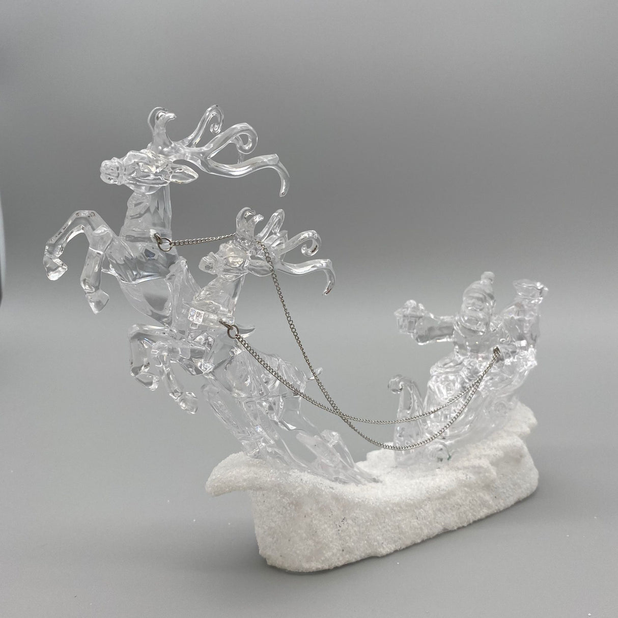 Deko Rentier Santa Figur mit LED-Licht | Formano Weihnachten von Wimpelberg