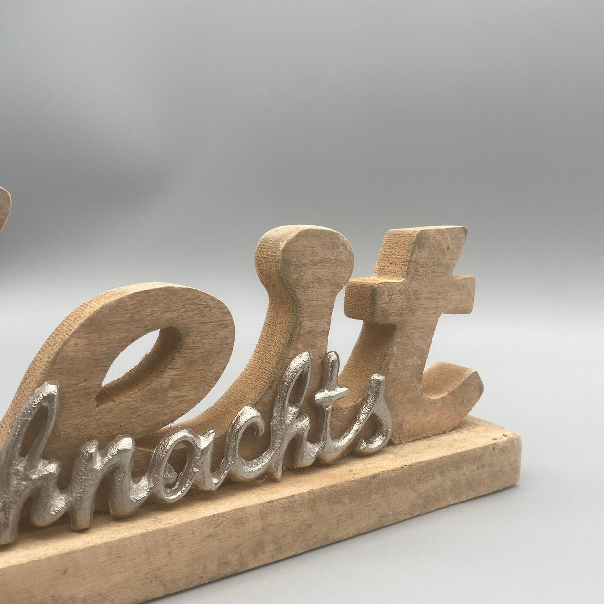 Deko Schriftzug Weihnachts-Zeit – 36x15 cm | Formano Weihnachten Dekoobjekt von Wimpelberg