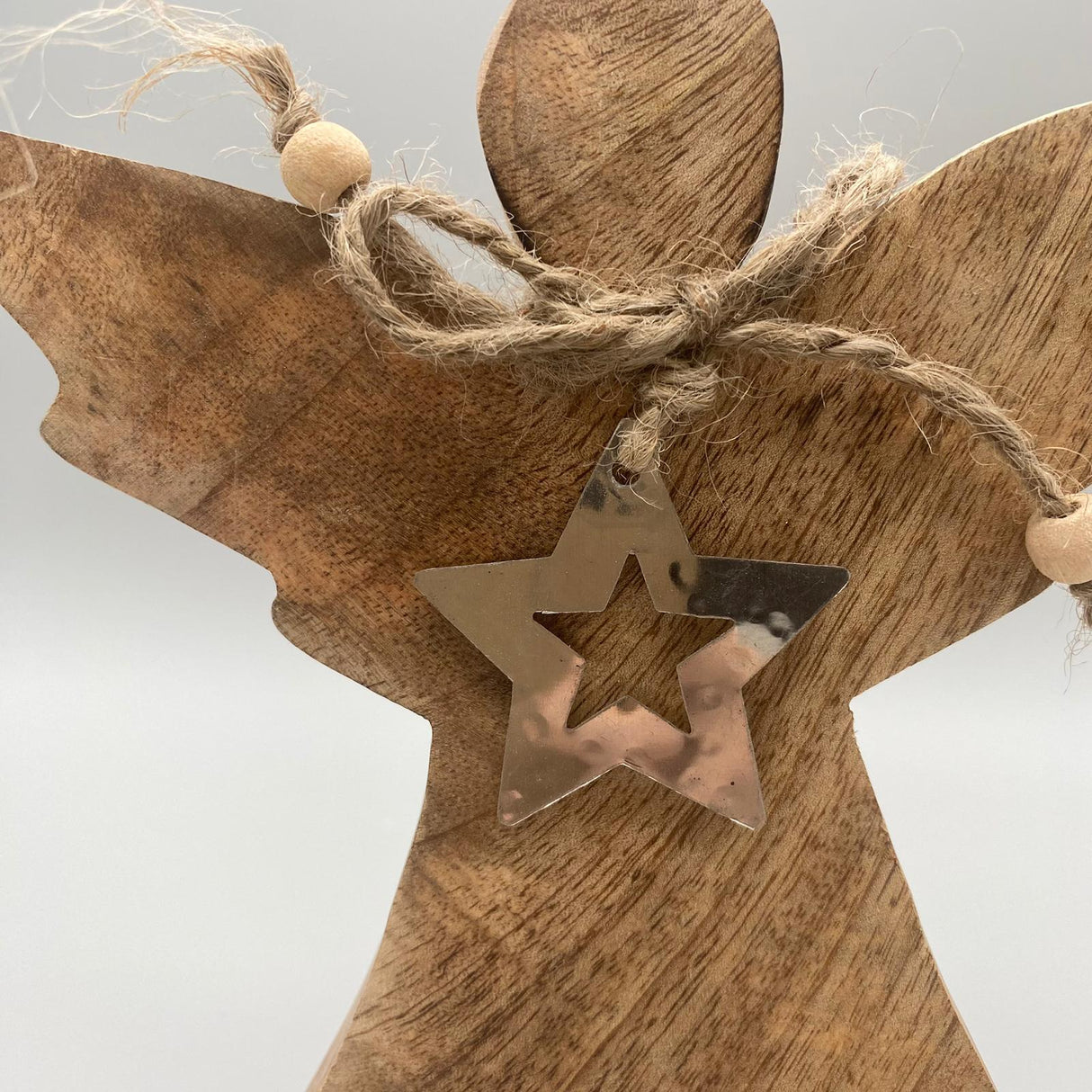 Deko Engel aus Mango-Holz – Formano Weihnachten Dekofigur von Wimpelberg