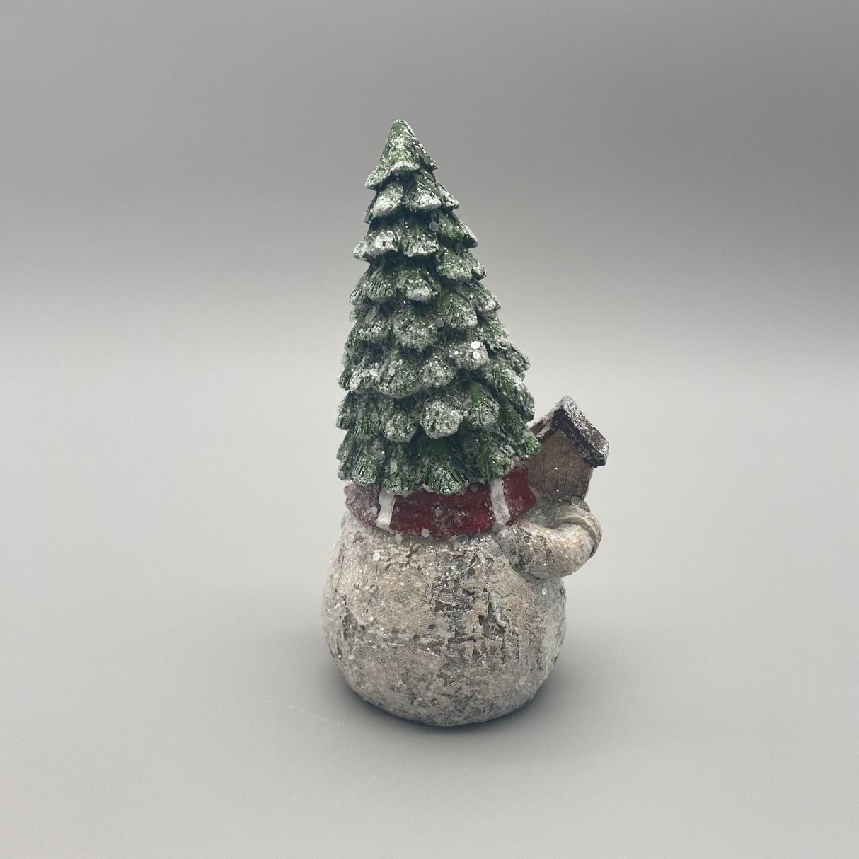 Deko Schneemann-Figur aus Kunststein | Winter Deko Figur | Winterdeko von Wimpelberg