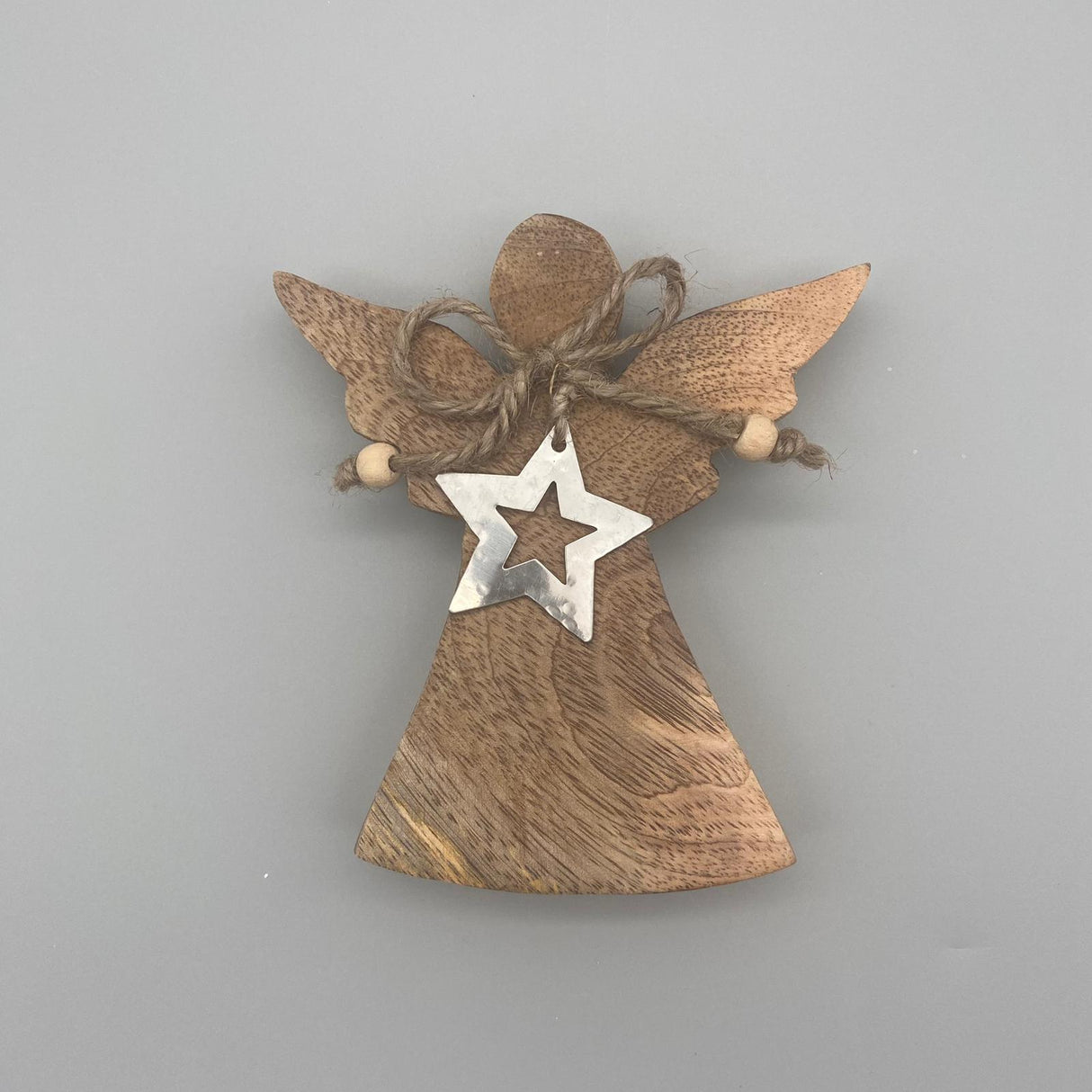 Deko Engel aus Mango-Holz – Formano Weihnachten Dekofigur von Wimpelberg