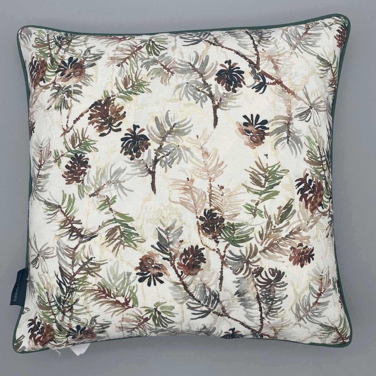 Kissenhülle Weihnachten 45x45cm Lärchenzapfen – Kissenbezug Weihnachten von Wimpelberg