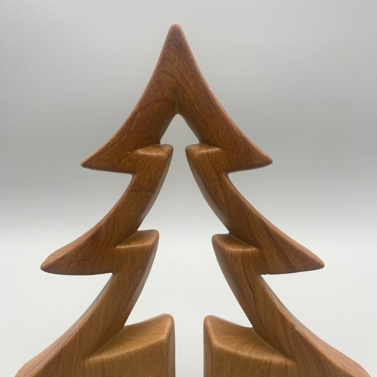 Deko-Baum in Holzoptik – Winterdeko aus Steingut | Dekoobjekt Winter von Wimpelberg