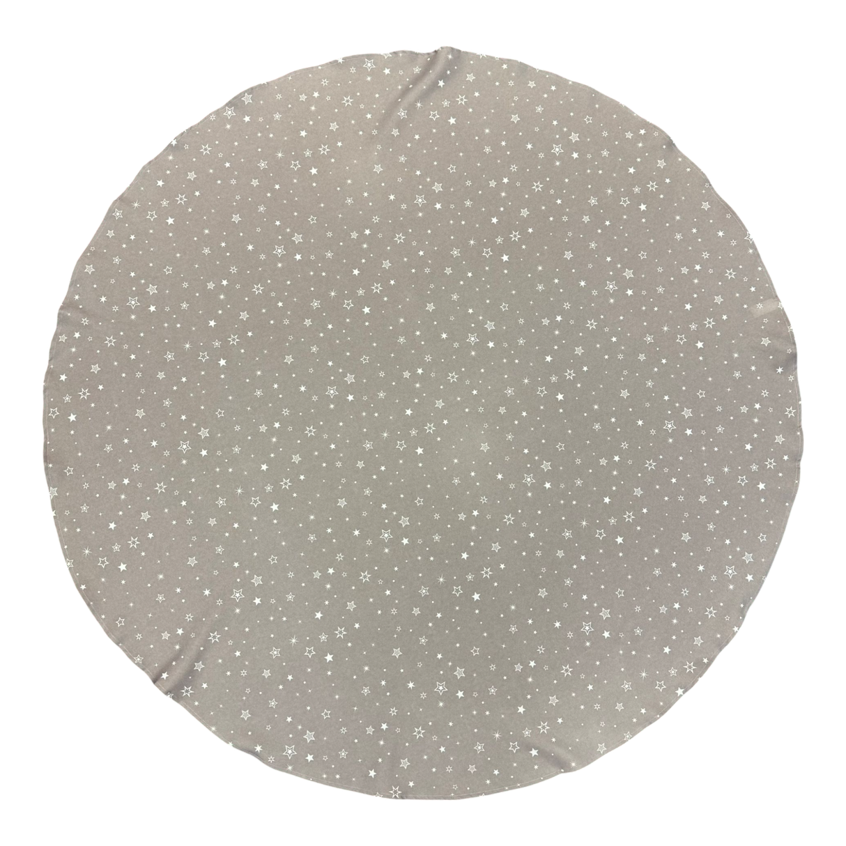 Winter Runde Decke mit Sternen – 150 cm | Winterdecke von Wimpelberg