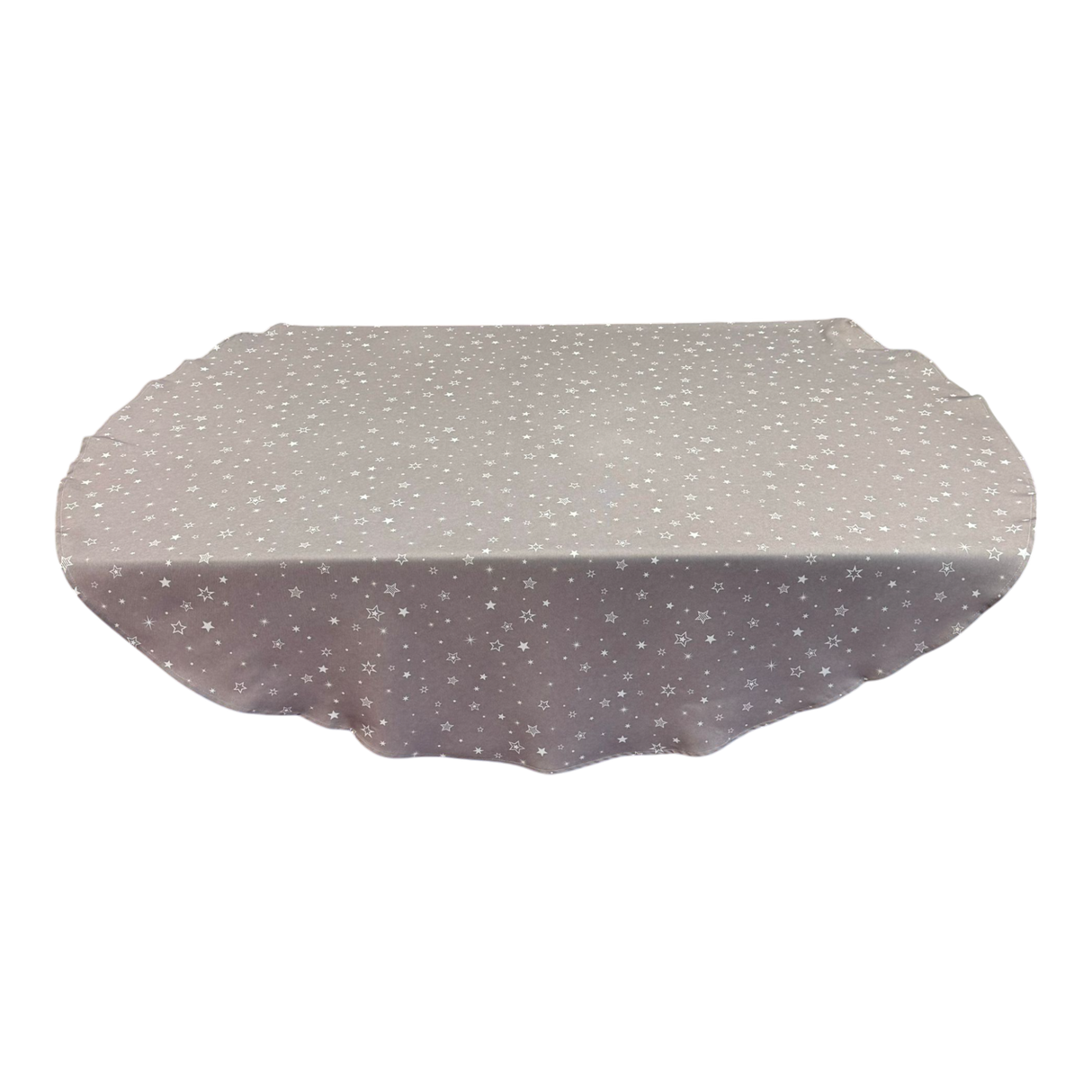 Winter Runde Decke mit Sternen – 150 cm | Winterdecke von Wimpelberg