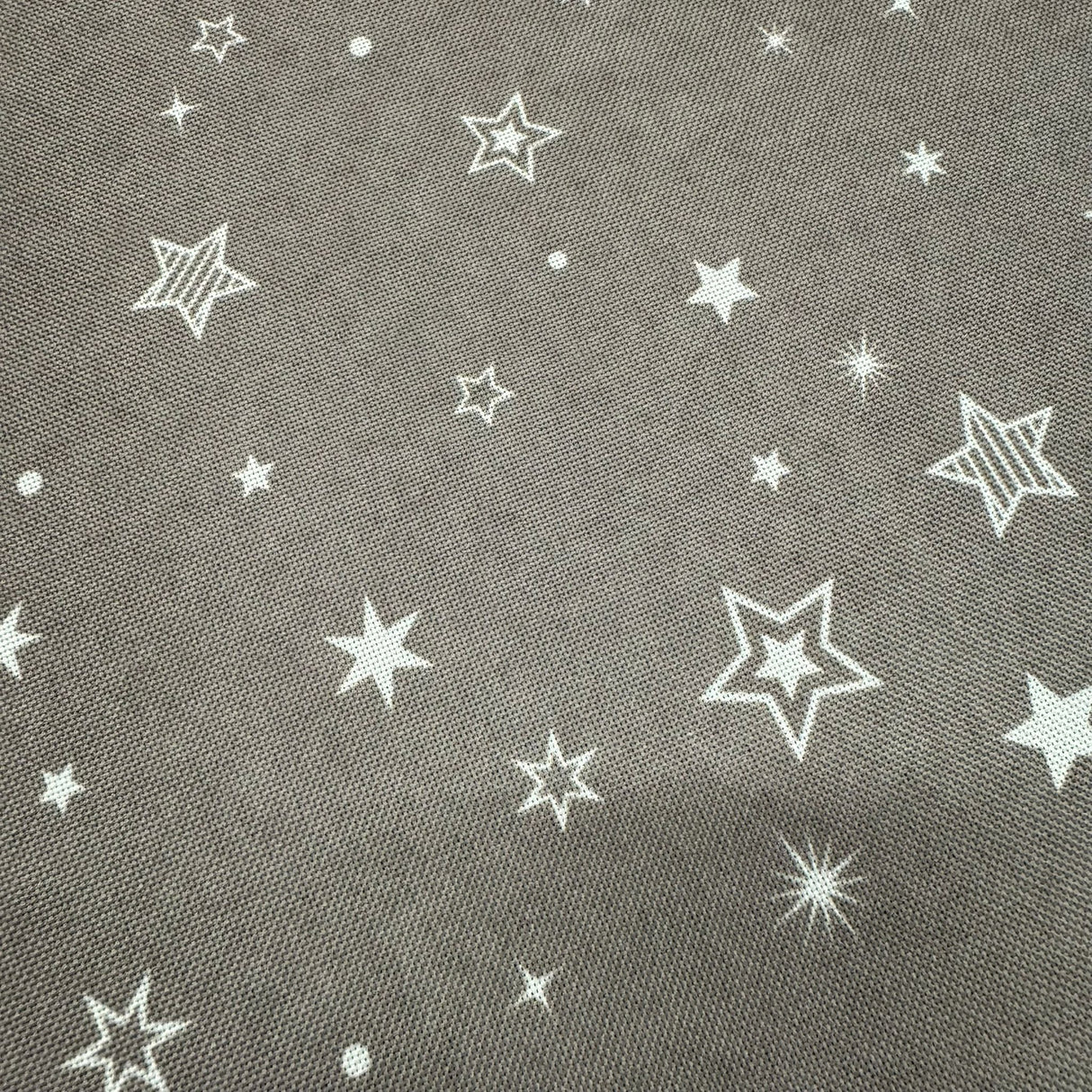 Winter Runde Decke mit Sternen – 150 cm | Winterdecke von Wimpelberg