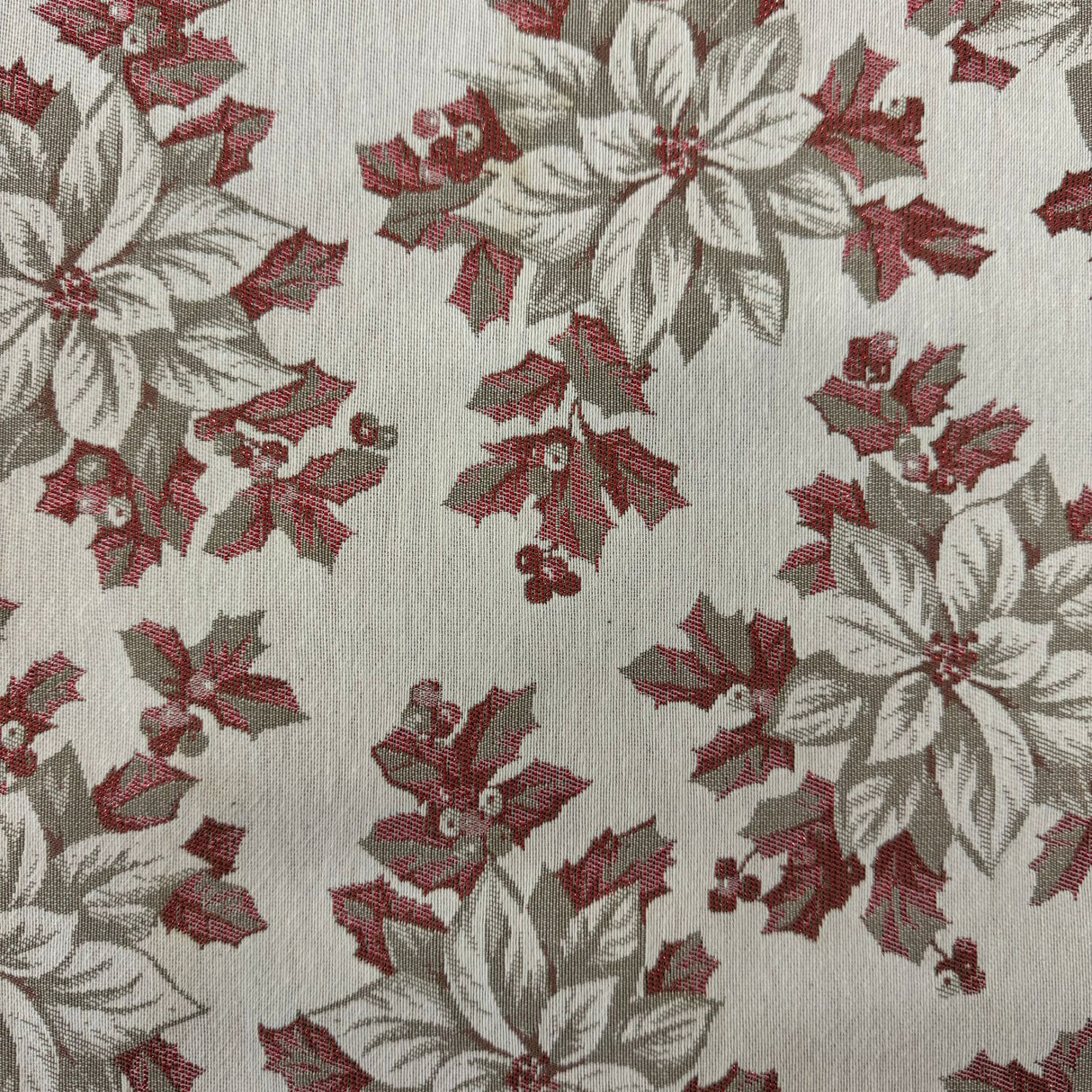 Platzset Decke Weihnachtsstern – 35x45 cm | Tischdeko Weihnachten Decke von Wimpelberg