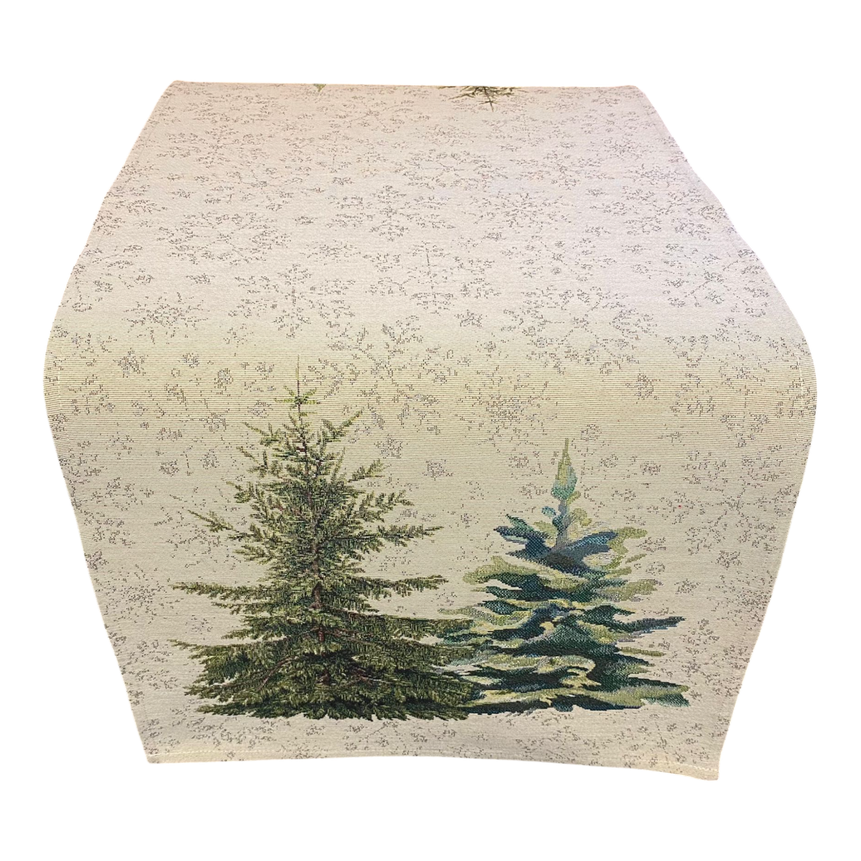 Weihnachtsläufer Gobelin Baum – Festliche Tischdekoration | Weihnachtsdeko von Wimpelberg