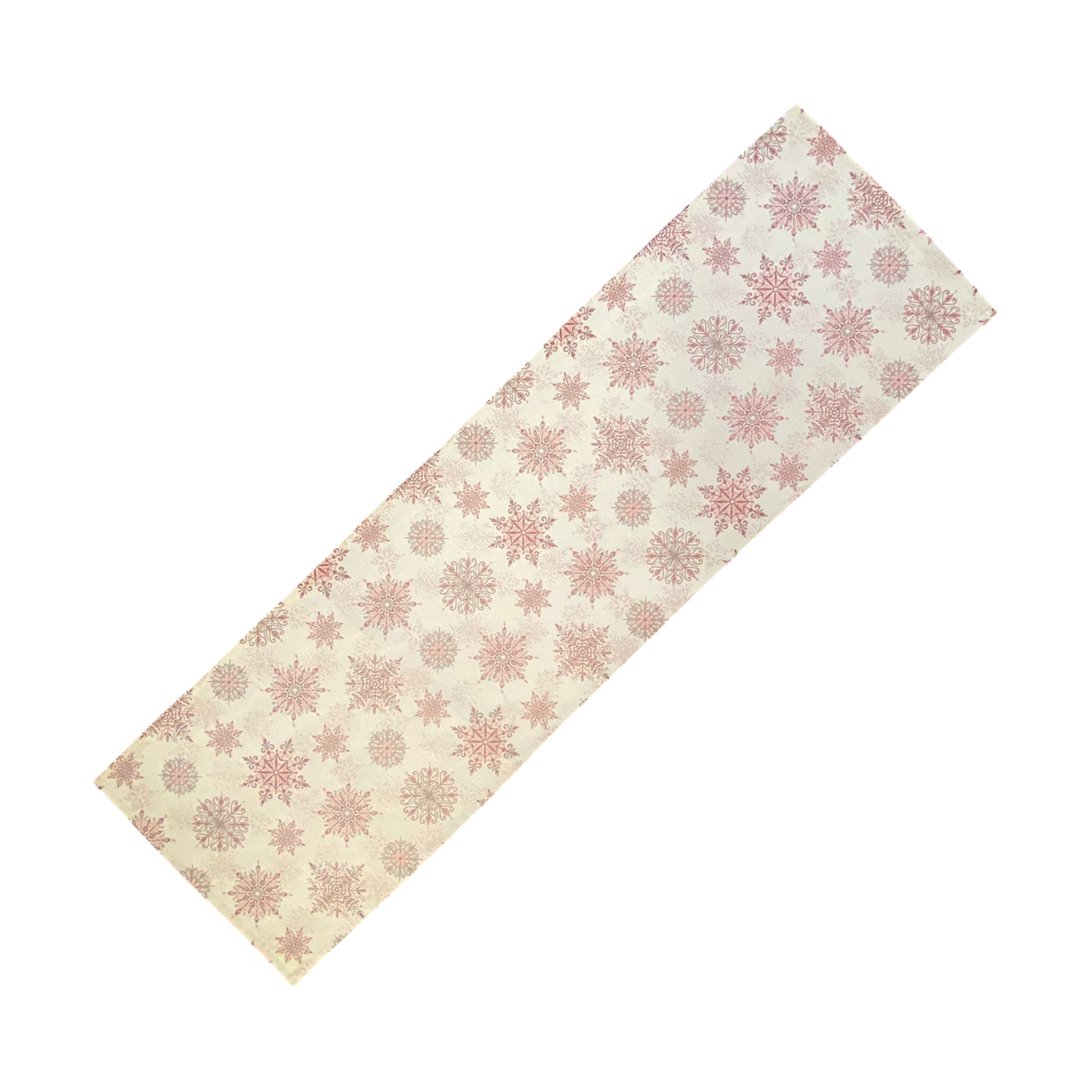 Weihnachtsläufer Gobelin Schneekristall – Tischdekoration | Läufer Weihnachten 40x140cm von Wimpelberg