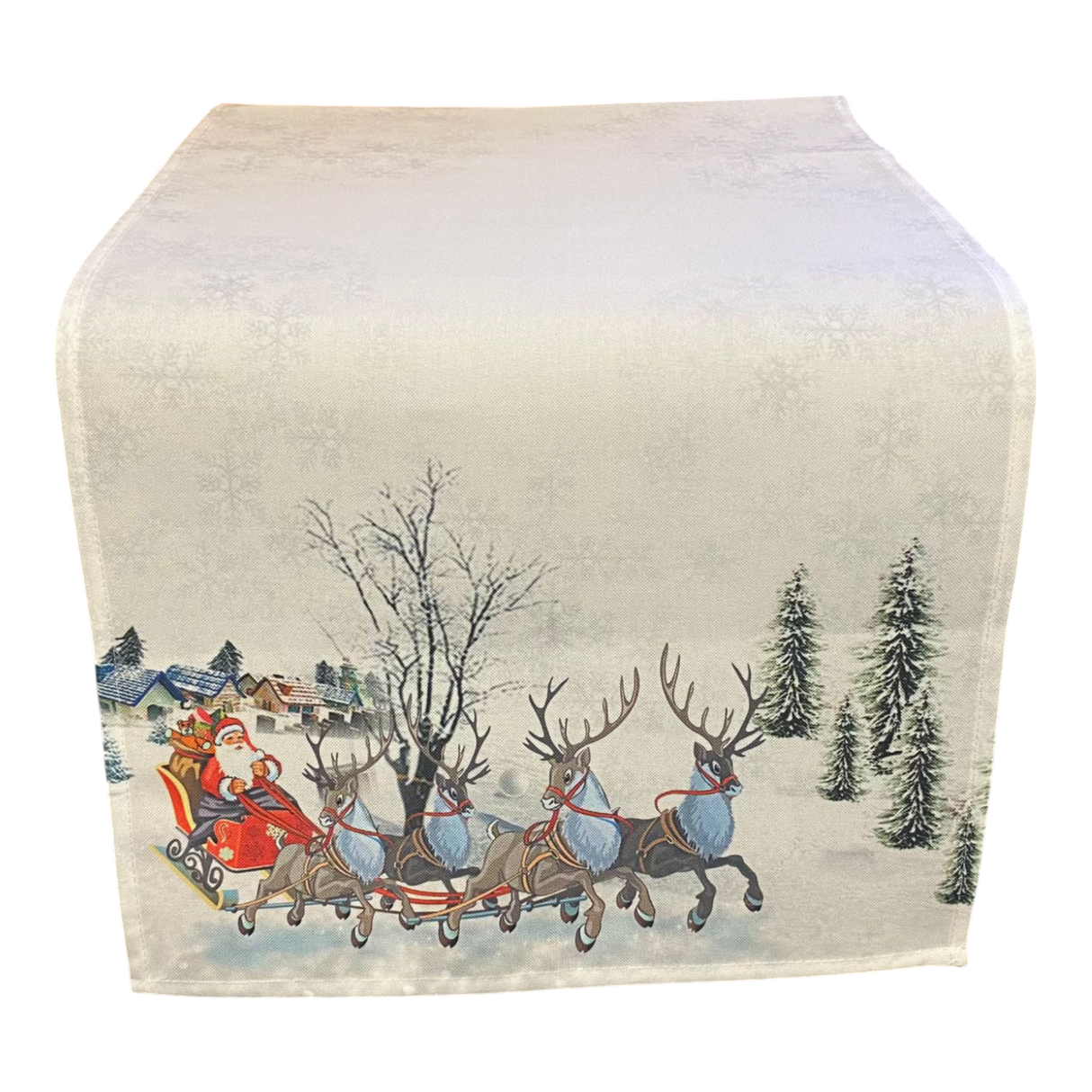 Tischläufer Winterlandschaft 40x90 cm 40x140 cm – Bedruckt von Wimpelberg