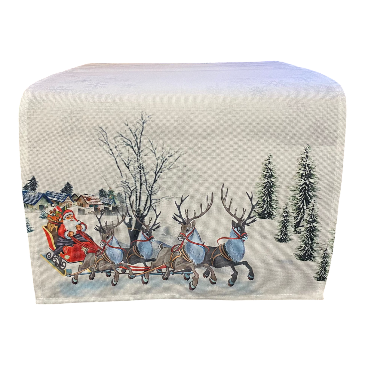 Tischläufer Winterlandschaft 40x90 cm 40x140 cm – Bedruckt von Wimpelberg