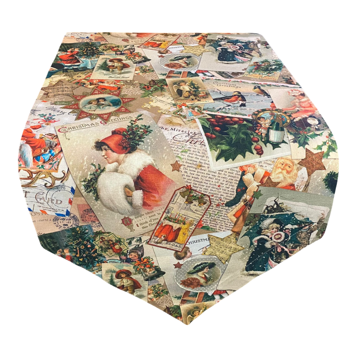 Läufer Spitz Weihnachtsnostalgie – 38x130 cm | Weihnachten Läufer Tischdeko von Wimpelberg