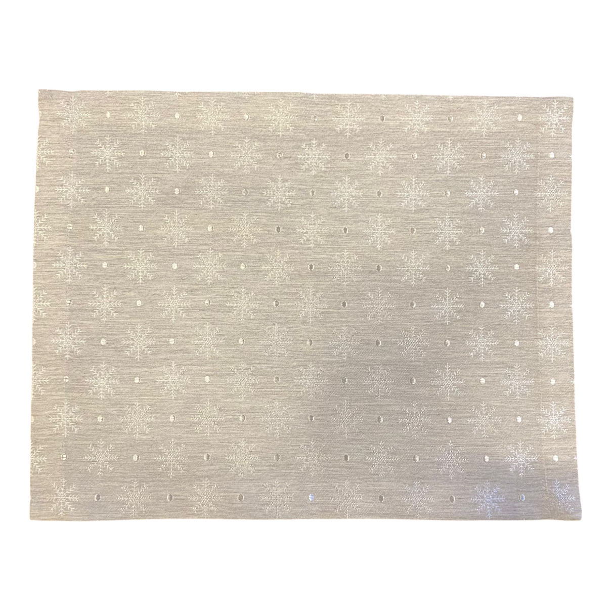 Platzset Schneekristalle – 35x45 cm | Winterdecke Tischdeko Winter von Wimpelberg