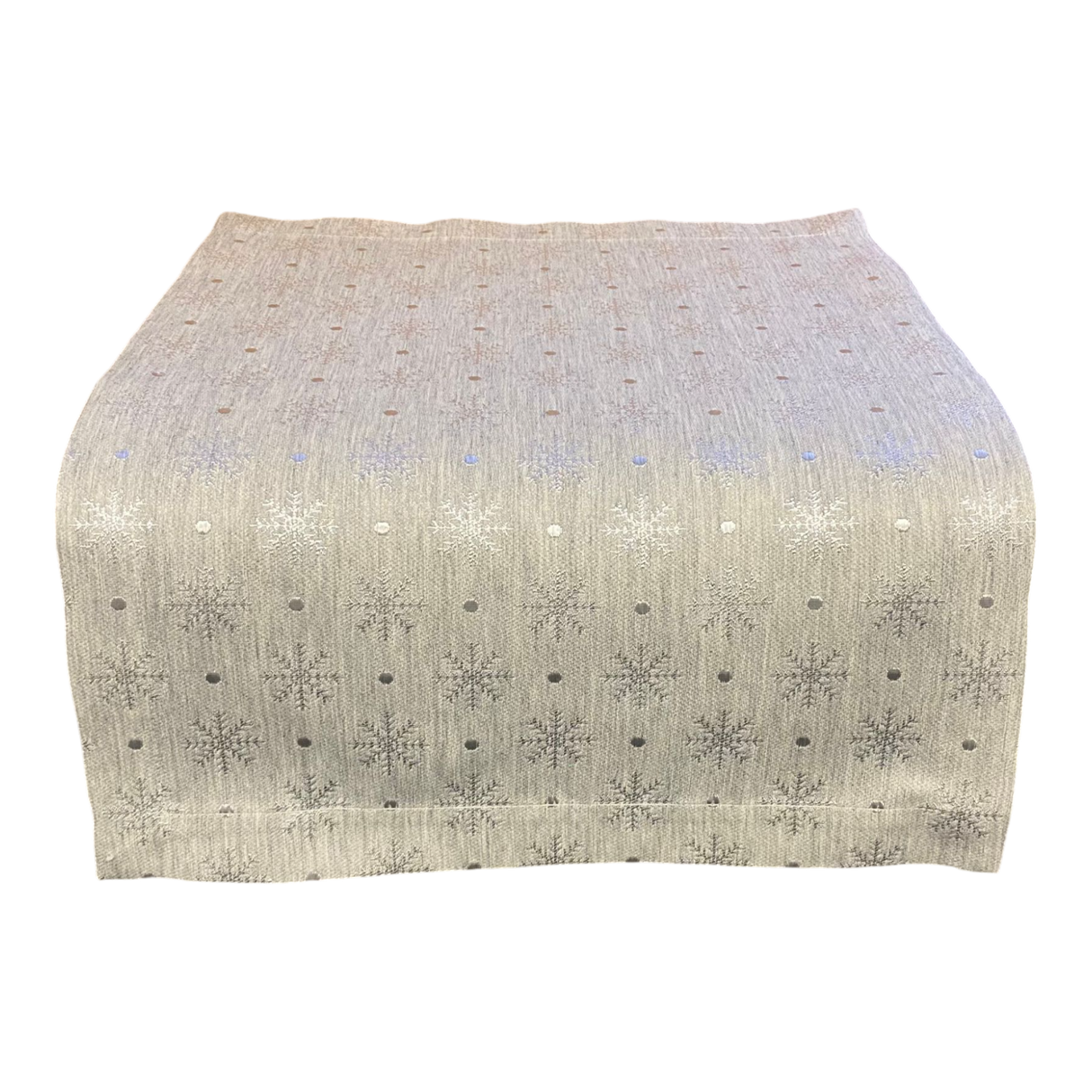 Platzset Schneekristalle – 35x45 cm | Winterdecke Tischdeko Winter von Wimpelberg