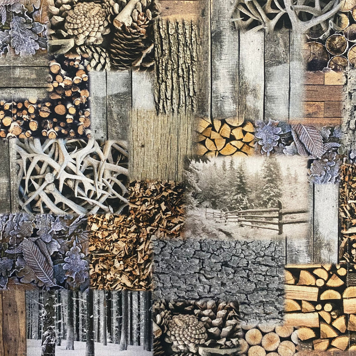 Winterläufer Waldimpressionen – 38x100 cm | Winter Läufer Tischdekoration von Wimpelberg