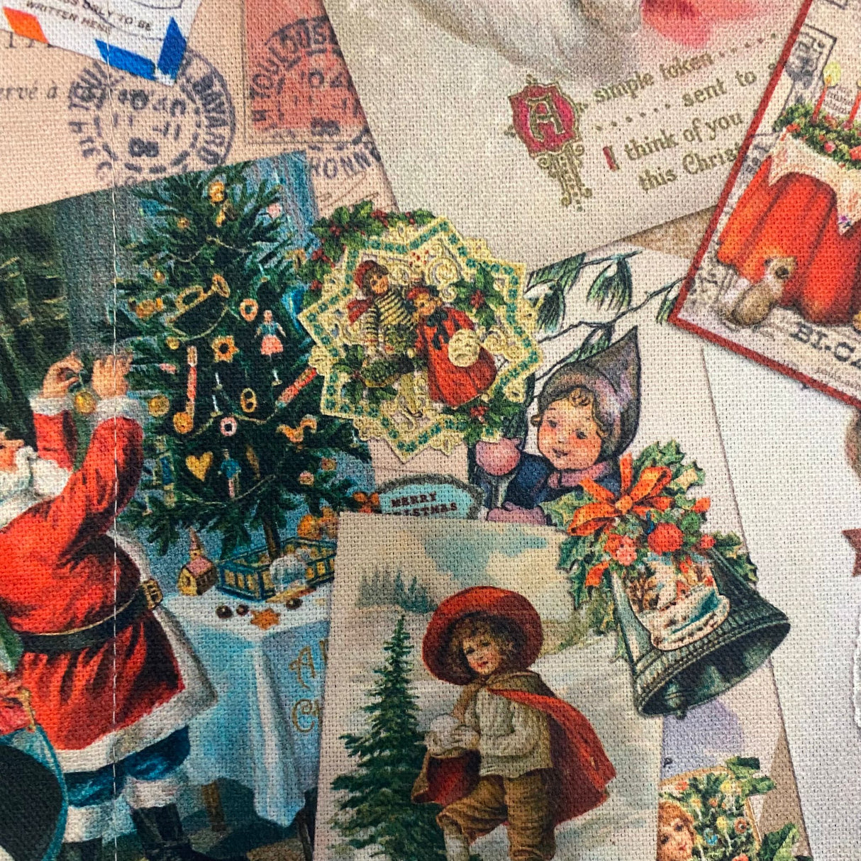 Läufer Spitz Weihnachtsnostalgie – 38x130 cm | Weihnachten Läufer Tischdeko von Wimpelberg