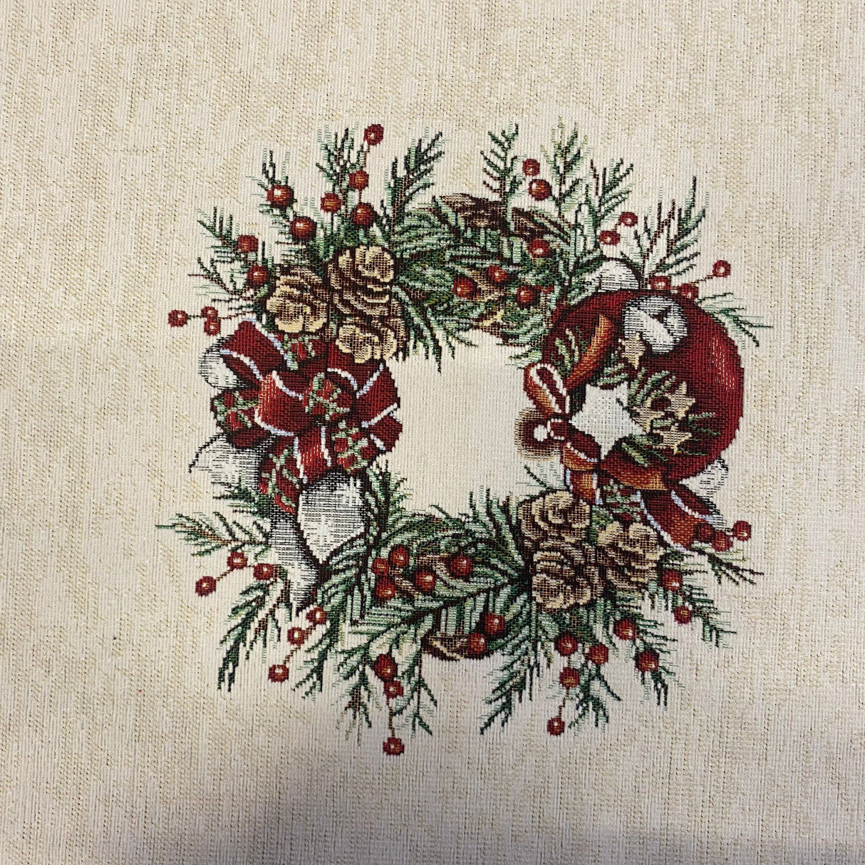 Läufer Gobelin Weihnachten Wichtel mit Pilz Deko Weihnachten von Wimpelberg