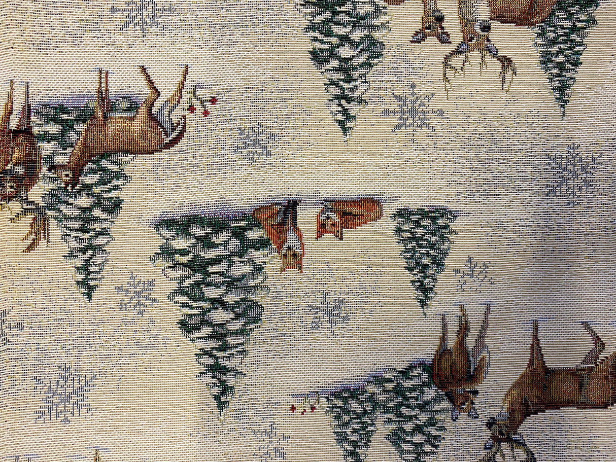 Winter Gobelin Thüringen Tischband 28x160 cm | Winter Tischdeko von Wimpelberg