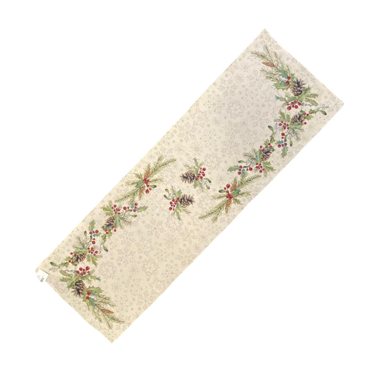 Winterläufer Gobelin Kiefer Läufer 45x140 cm | Winterdeko von Wimpelberg